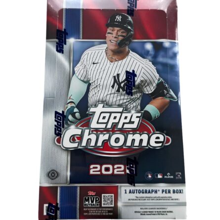 2026 Topps Chrome Hobby Box
