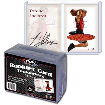 BCW Booklet Card Topload, Vertical