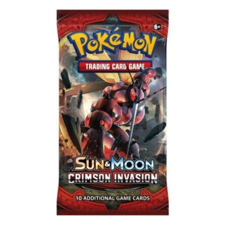 Pokemon TCG: Sun & Moon (SM4) Crimson Invasion Booster Pack - Image 1