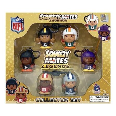 Party Animal NFL SqueezyMates Legends Collector Set - Image 1