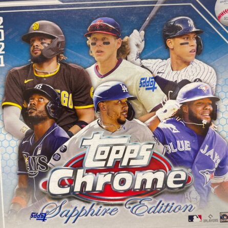Topps Chrome Sapphire Baseball - Image 1