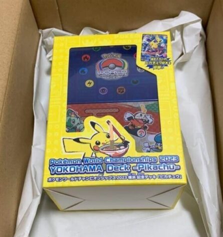 Pokemon World Championship 2023 Yokohama Commemorative Deck Pikachu ex - Image 1
