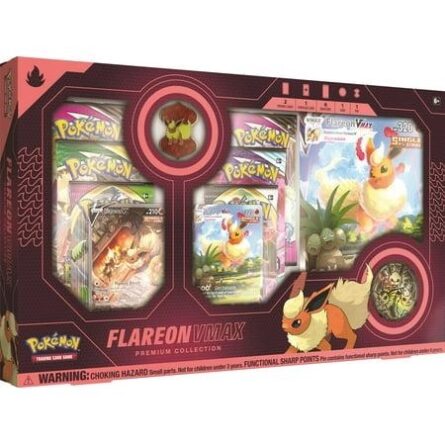 Pokemon Trading Card Games Flareon VMax Premium Collection Box - Image 1