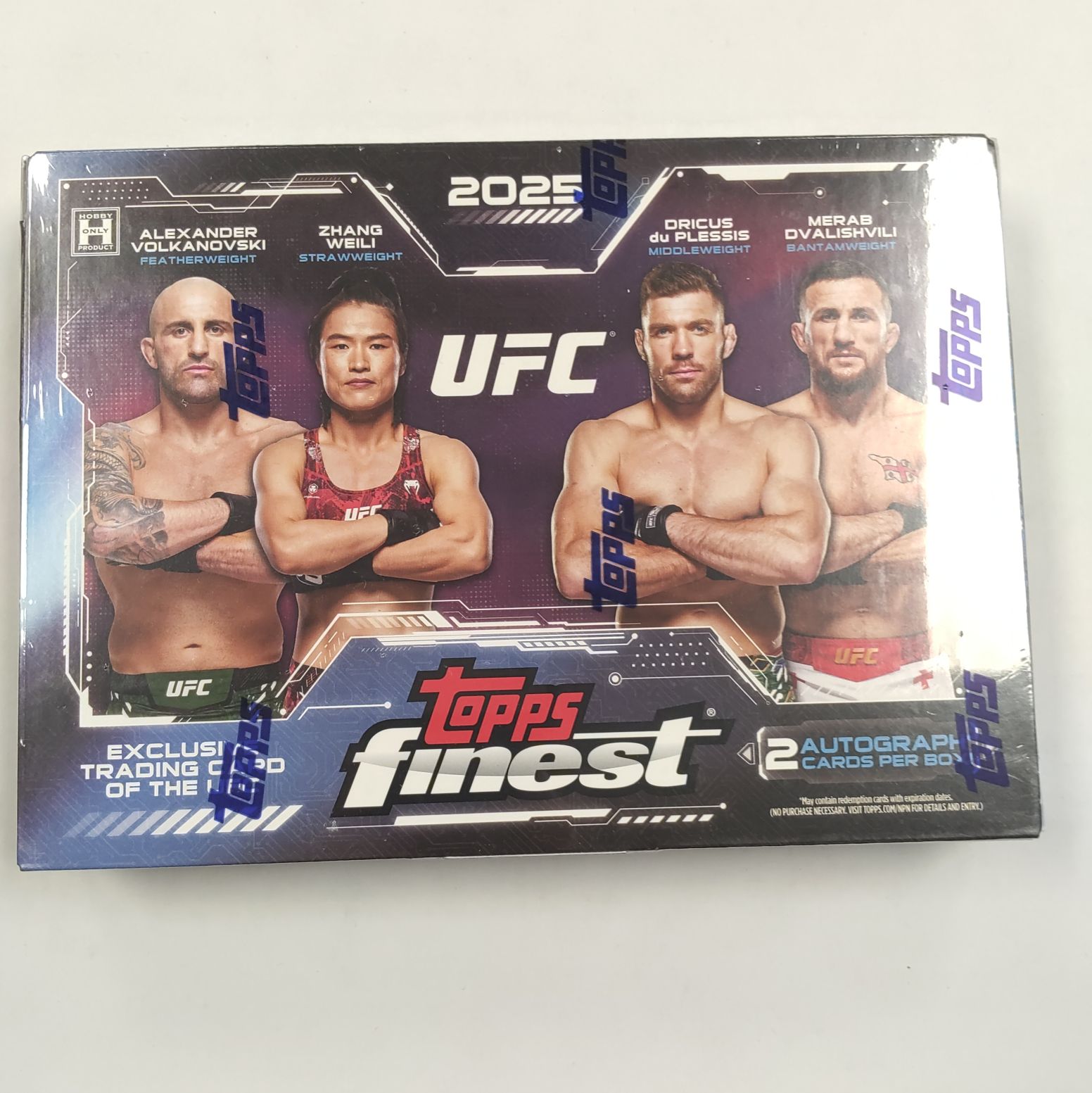 UFC Topps FINEST 2025 Hobby Box