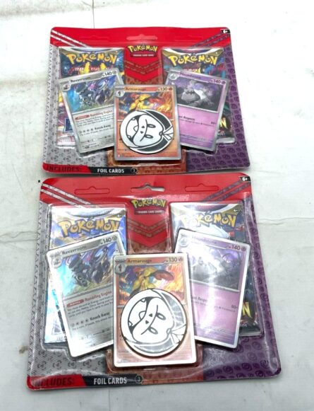 Pokemon Trading Card Game Includes 3 foil Cards Lot of 2 New Packages - Image 1
