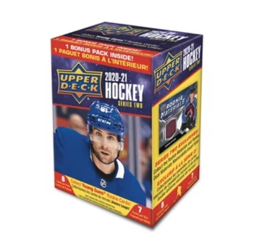 2020-21 Upper Deck Series 2 Hockey Blaster Box