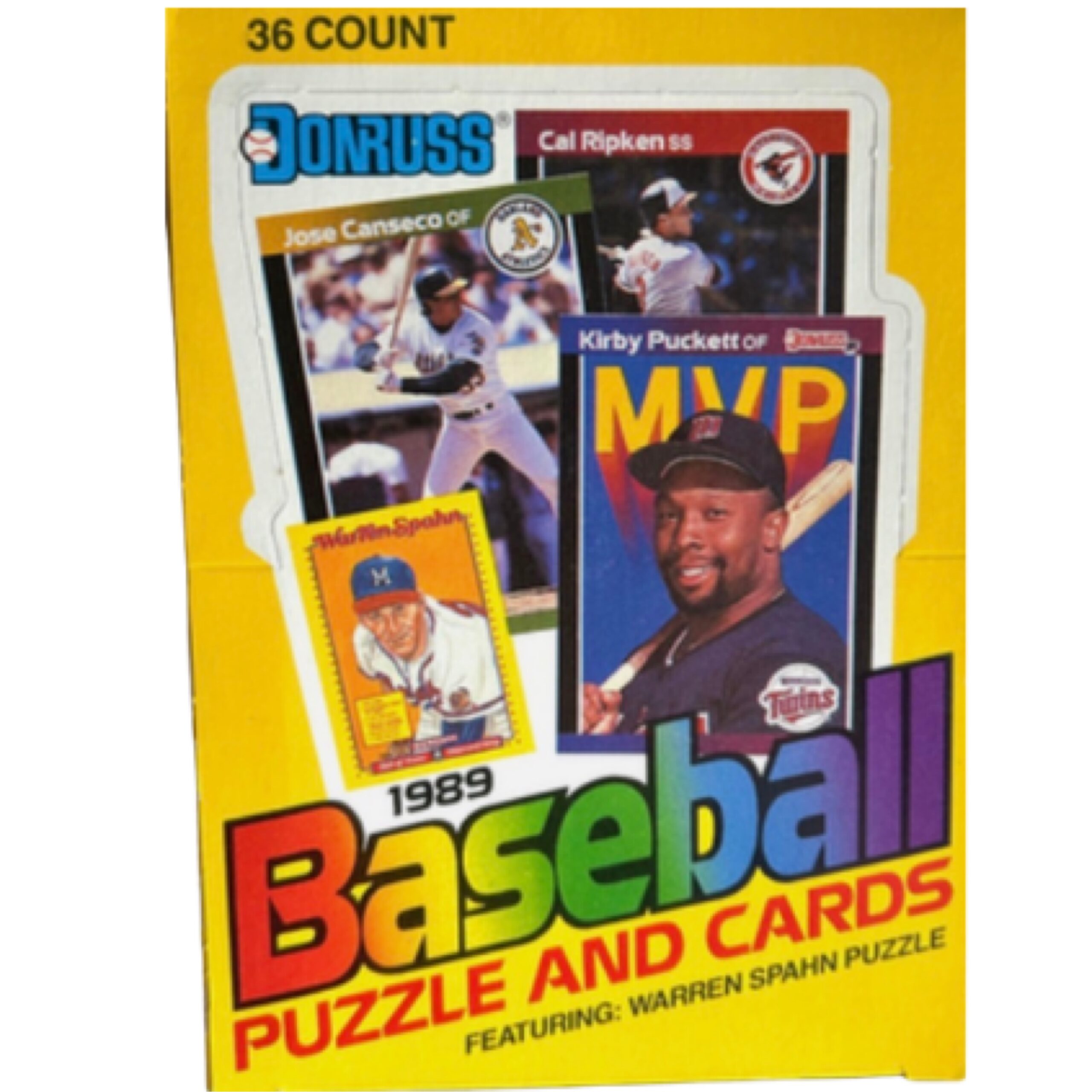 1989 Donruss Baseball Puzzle And Cards
