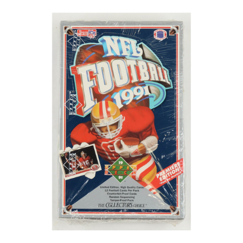 1991 NFL Collectors Choice Box