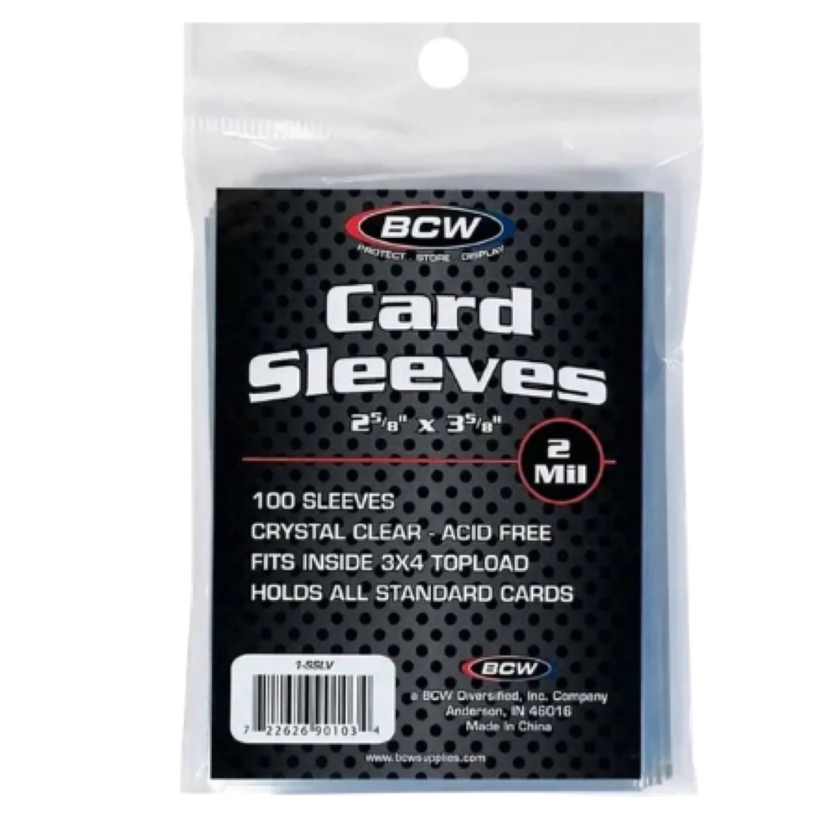 BCW Penny Sleeves 100 Count 2 Mil