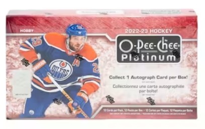 2022/23 Upper Deck O-Pee-Chee Platinum NHL Hockey Hobby Box