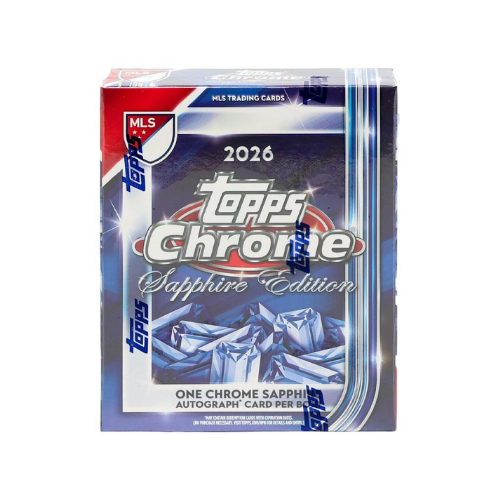 2026 Topps Chrome MLS Sapphire Box