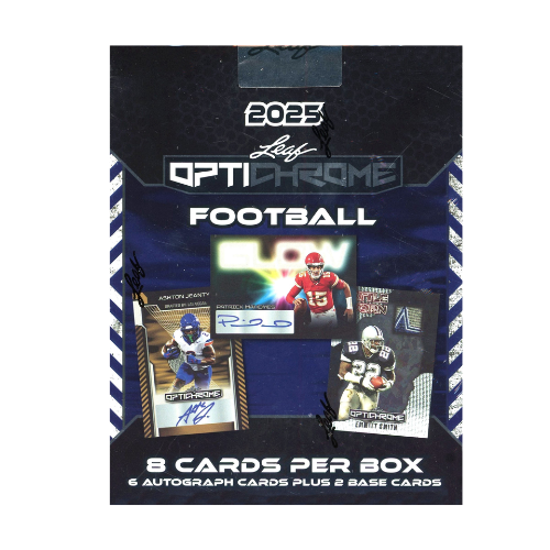 2025 Leaf OptiChrome Football Hobby Box