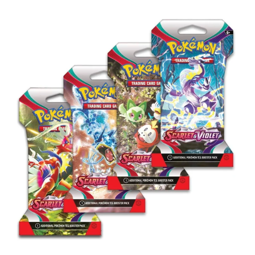 Pokemon Scarlet & Violet Sleeved Booster Pack (Randomly Selected)