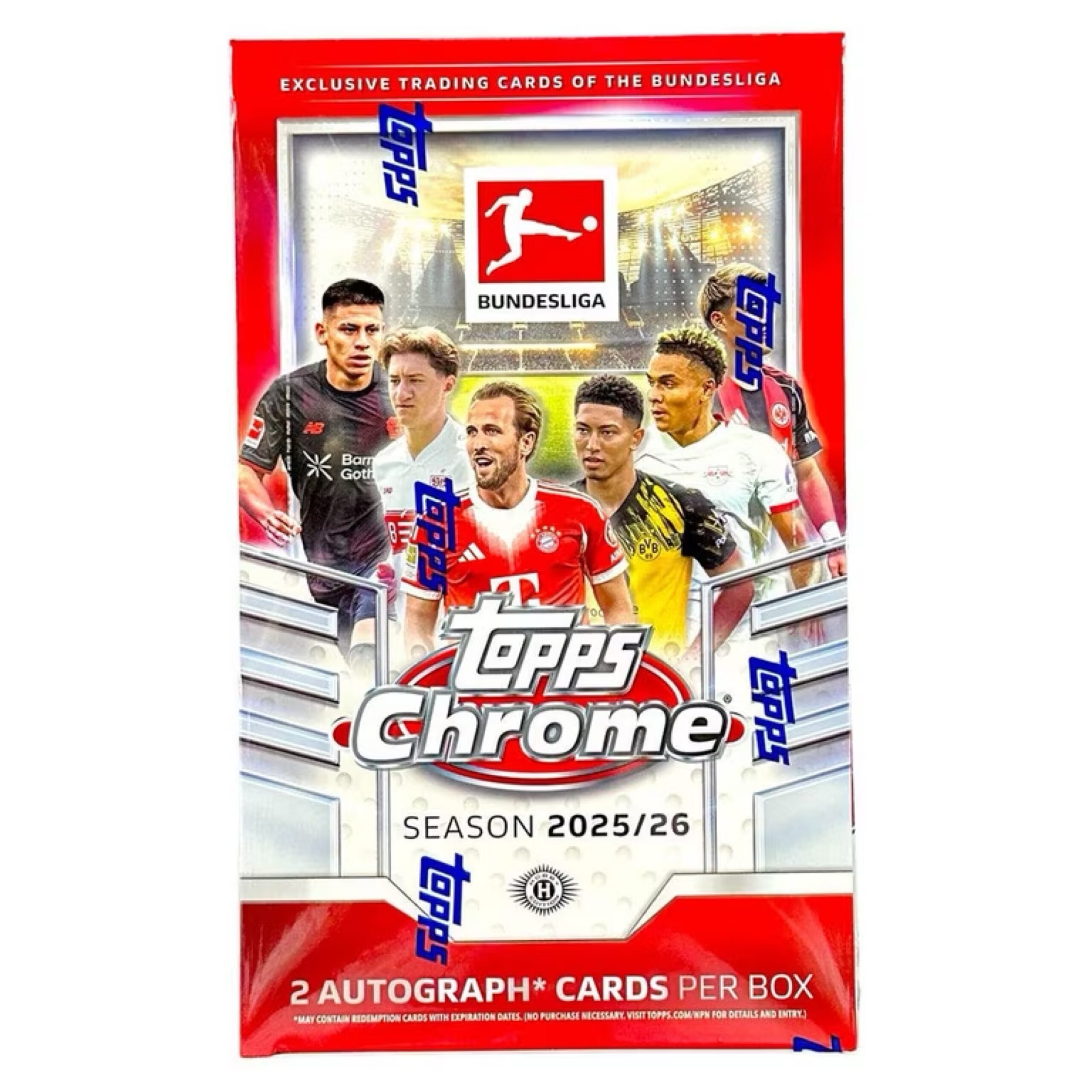2025/26 Topps Chrome Bundesliga Soccer Hobby
