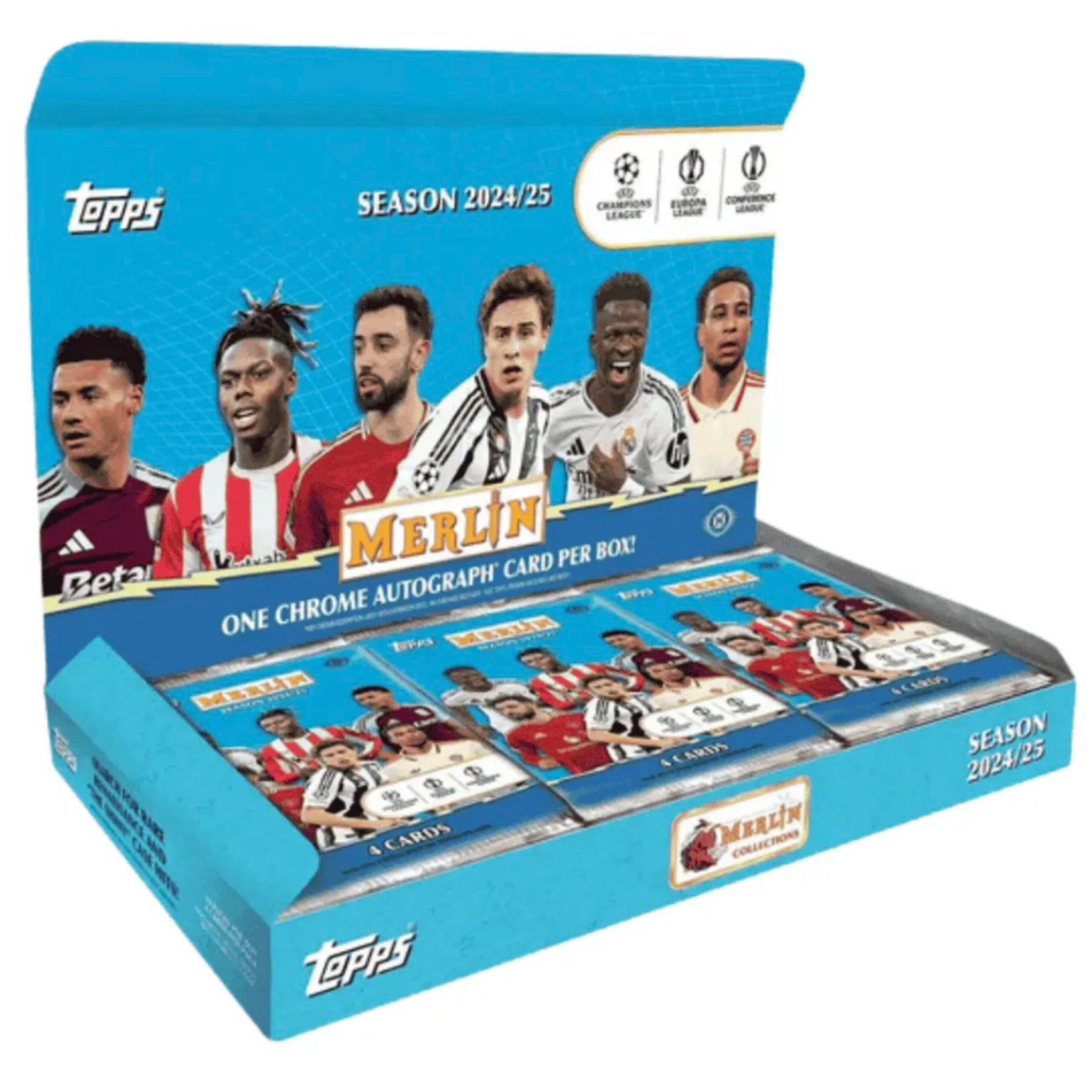 Topps Chrome Merlin Soccer Hobby 24/25