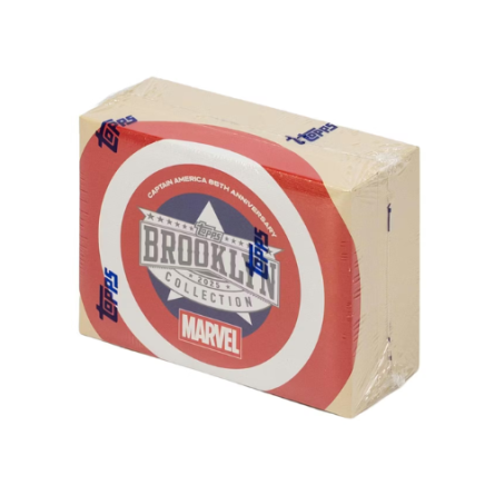 Topps 2025 Brooklyn Collection Marvel Captain America 85th Anniversary Trading Card Set