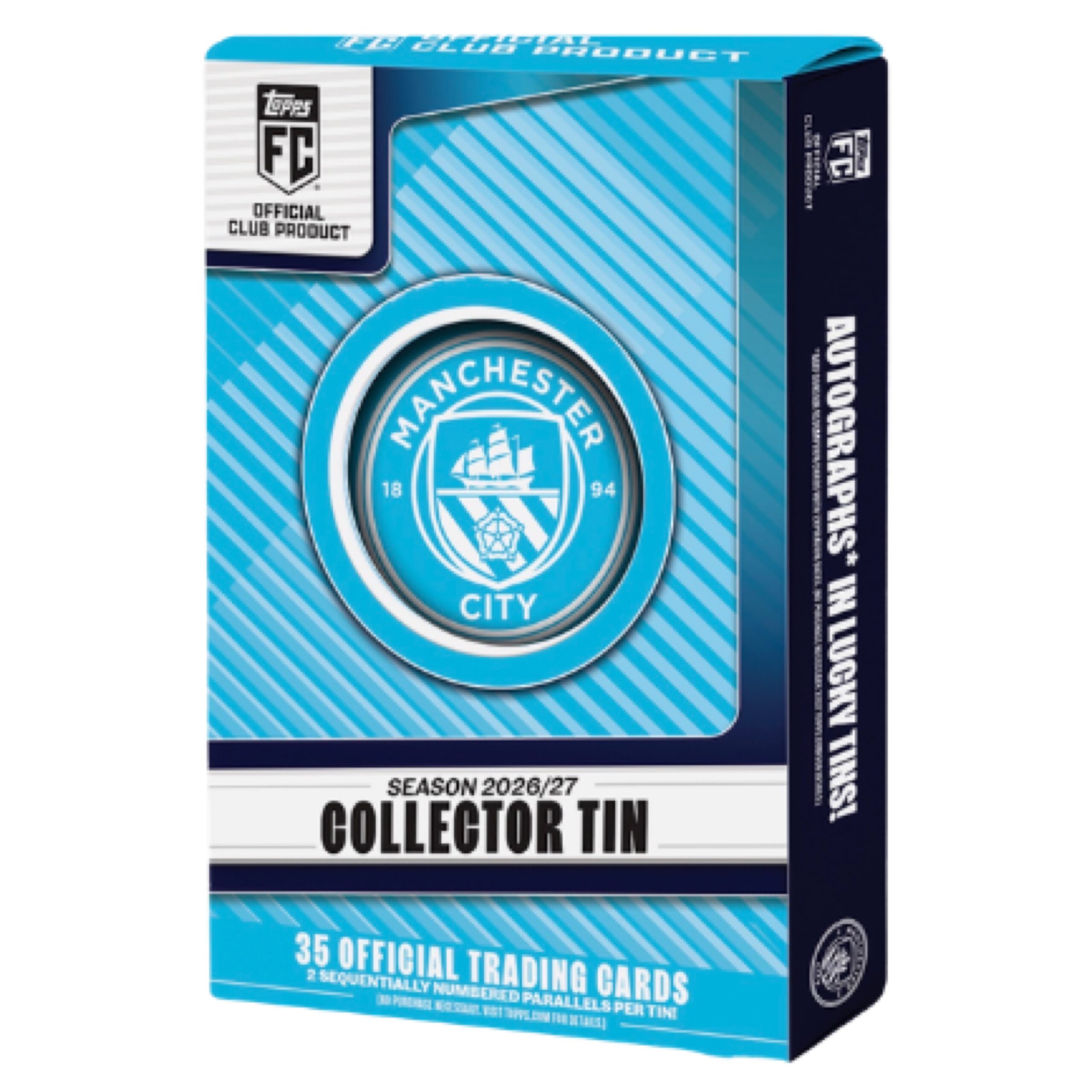 2026/27 Topps Manchester City Soccer Tin