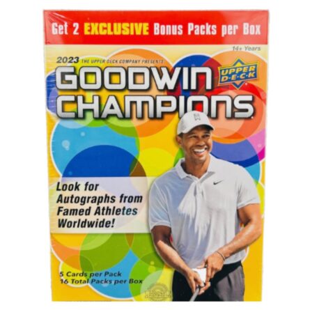 2023 Upper Deck Goodwin Champions Blaster Box - Image 1