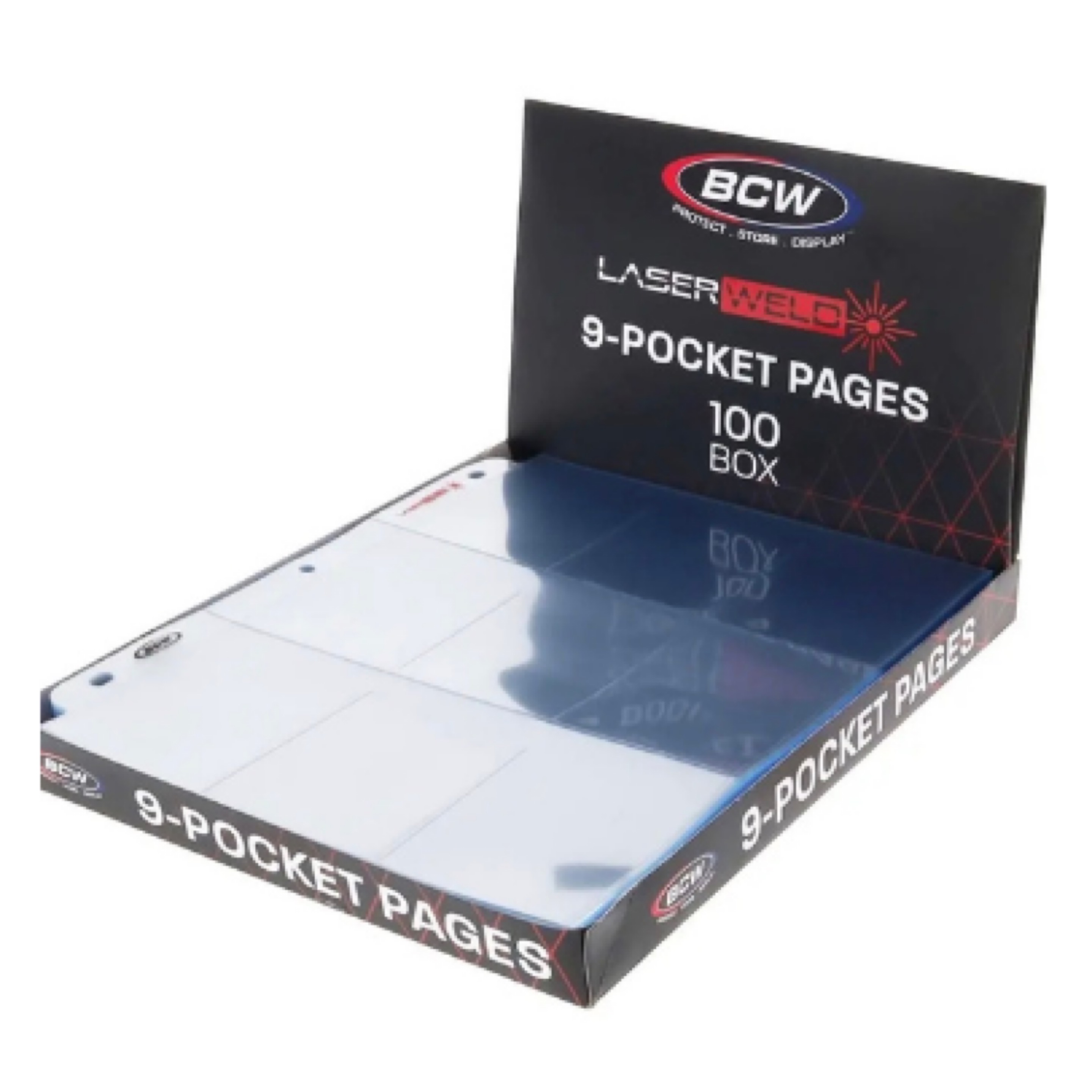 100 Count 9 Pocket Pages BCW
