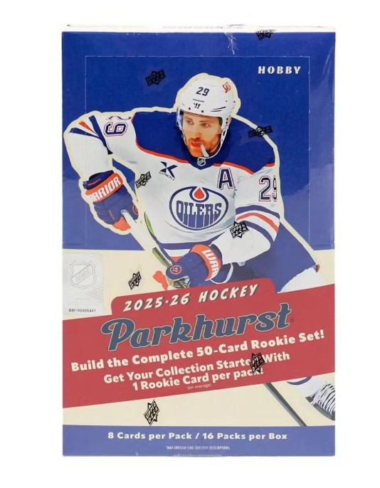2025-26 NHL Upper Deck Parkhurst Hobby Box