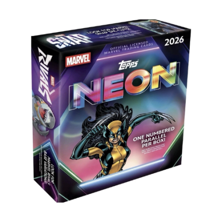 2026 Topps Neon Marvel Mega Box - Image 1