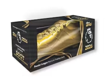 2025/26 Topps Premier League EPL Debut Edition Golden Boot Soccer Tin