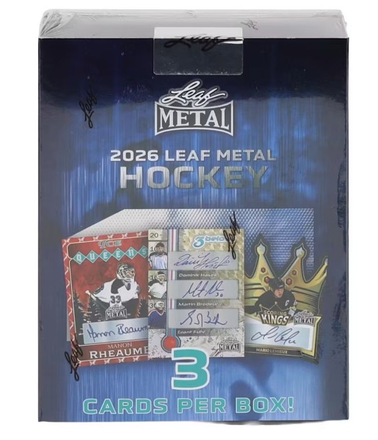 2026 Leaf Metal Hockey Hobby Box