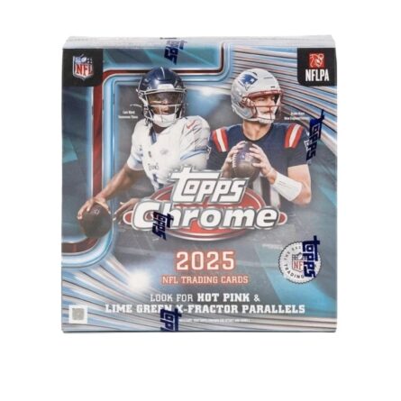 2025 Topps Chrome NFL Football Mega Box - Image 1