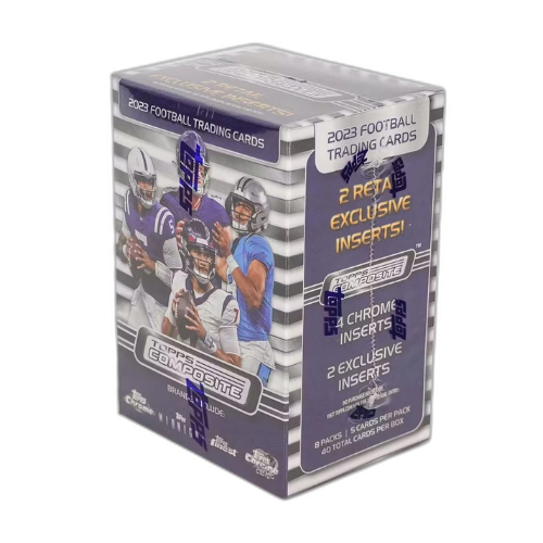 2023 Topps Chrome NFL Composite Football Blaster