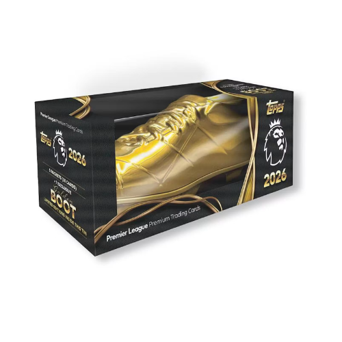 2025/26 Topps Premier League EPL Debut Edition Golden Boot Soccer Tin