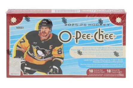 2025-26 NHL Upper Deck O-Pee-Chee Hobby Box