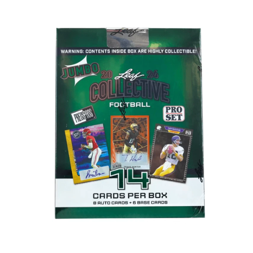 2024 Leaf Collective Football Jumbo Box