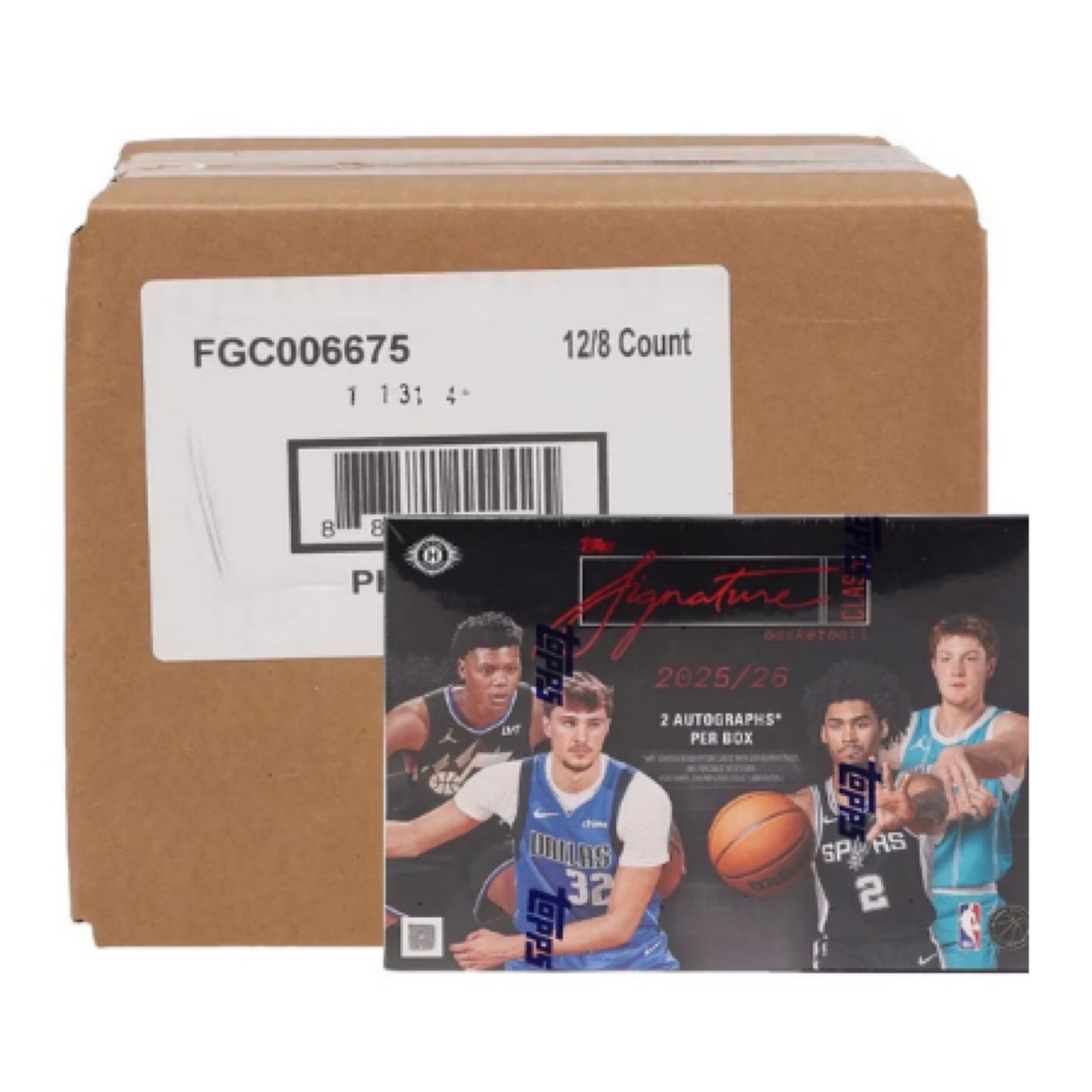 Topps Signature Class Basketball 25/26 Hobby Box Case