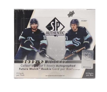 2022/23 Upper Deck SP Authentic NHL Hockey Hobby Box