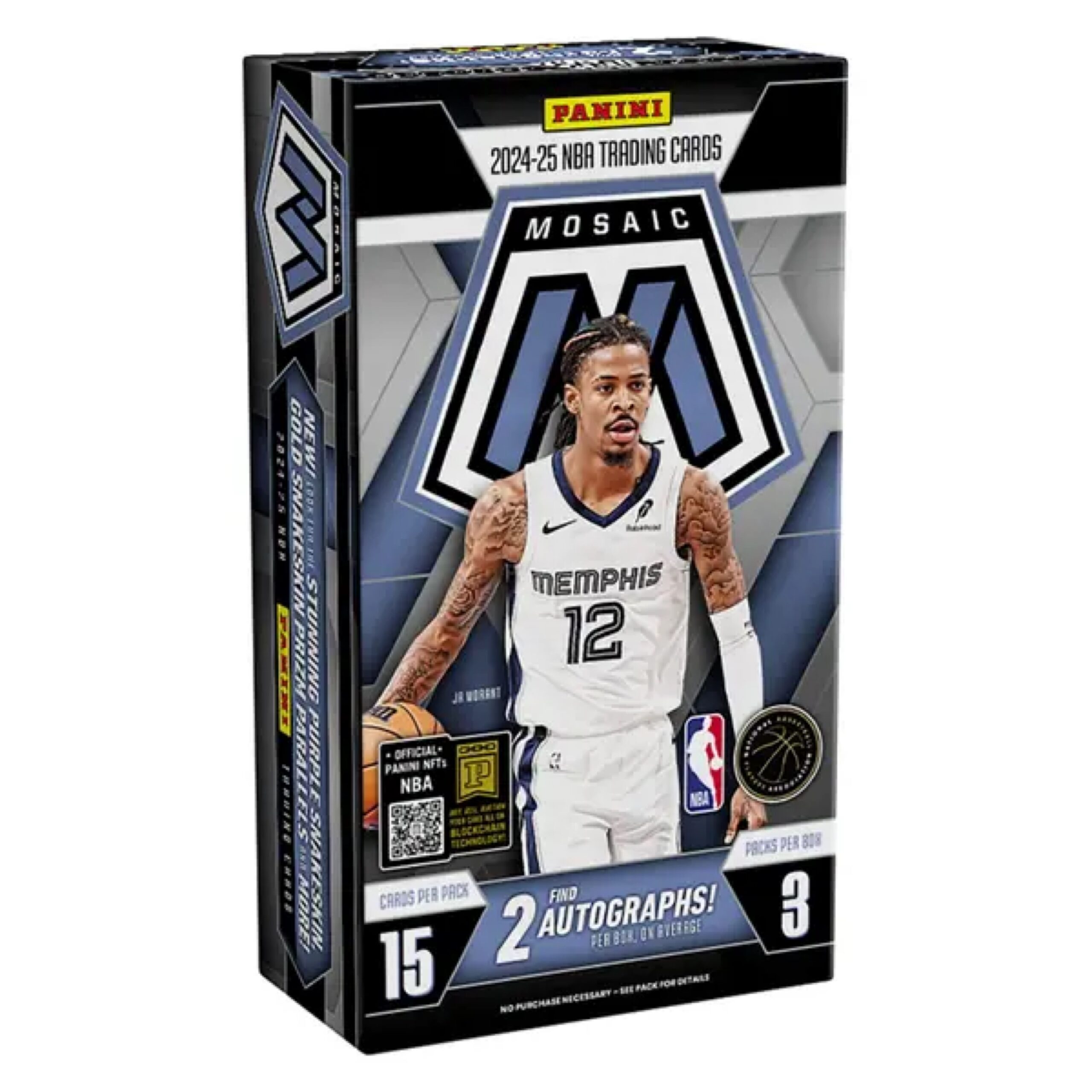 2024/25 Panini Mosaic Basketball Trading Card Hobby Box