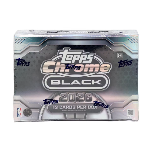 2026 NBA Topps Chrome Black Hobby Box