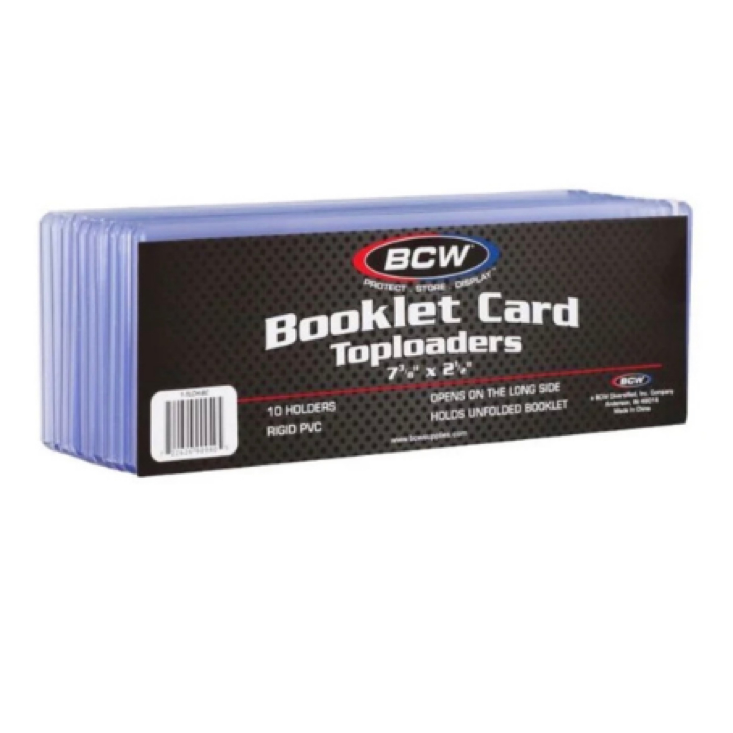 BCW Supplies Booklet Card Topload (10 Count Pack)