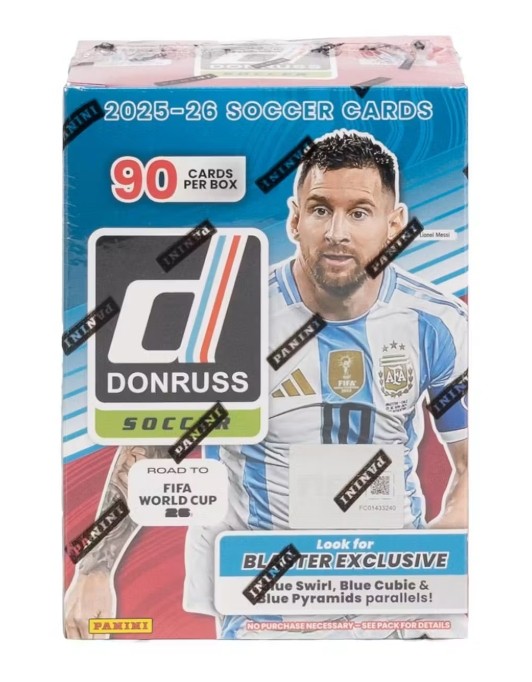 2025/26 Panini Donruss Road to FIFA World Cup Soccer Blaster Box