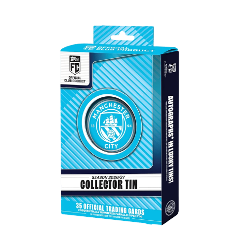 2026/27 Topps Manchester City Soccer Tin