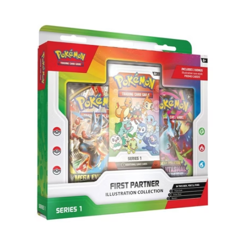 Pokemon First Partner Illustration Collection (Series 1)