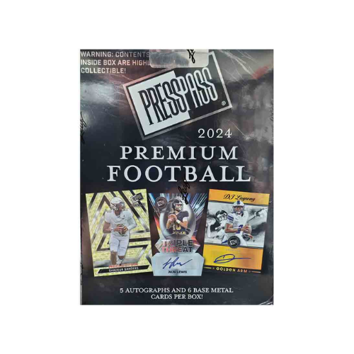 2024 Leaf PressPass Premium Football Box