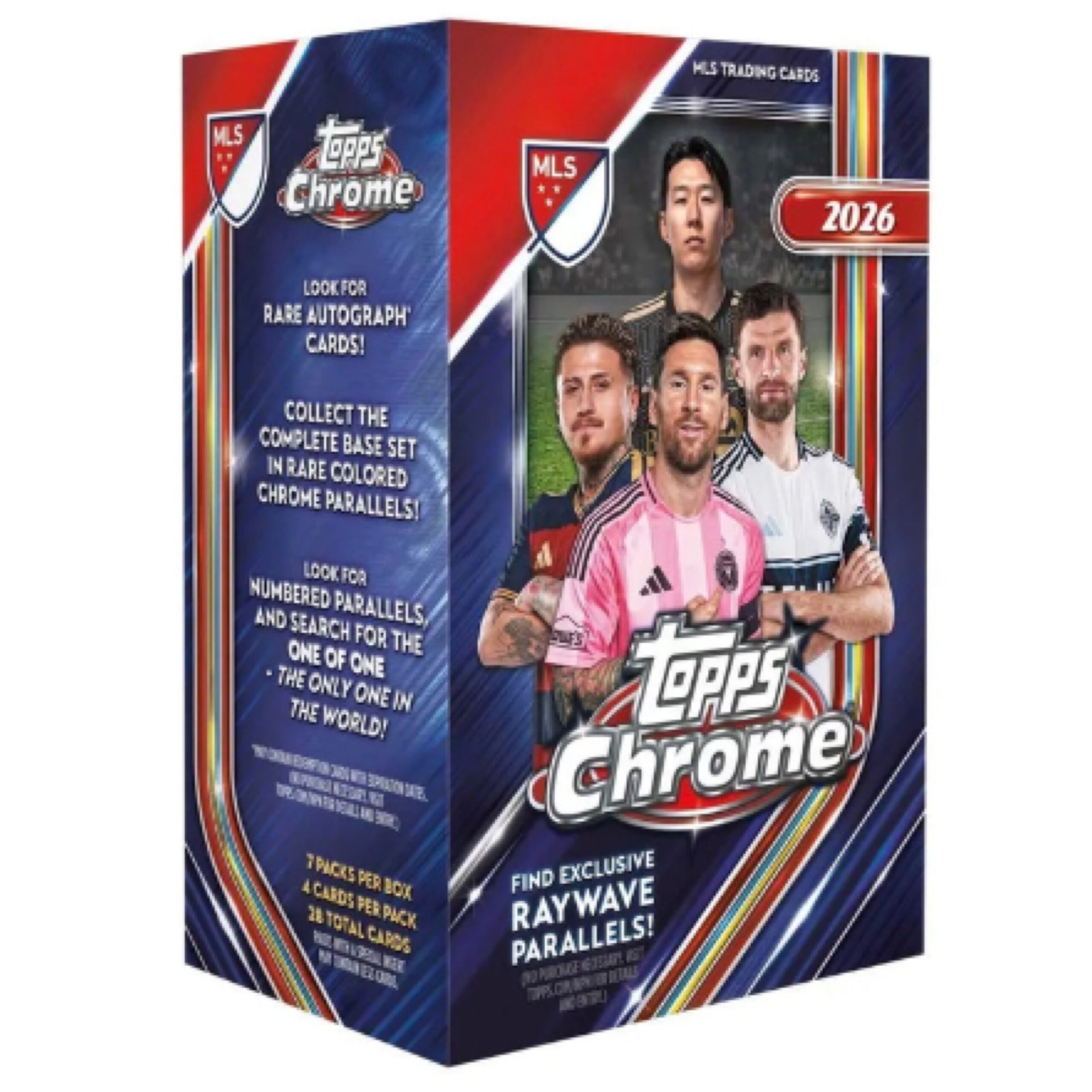 Topps Chrome MLS 2026 Soccer Blaster