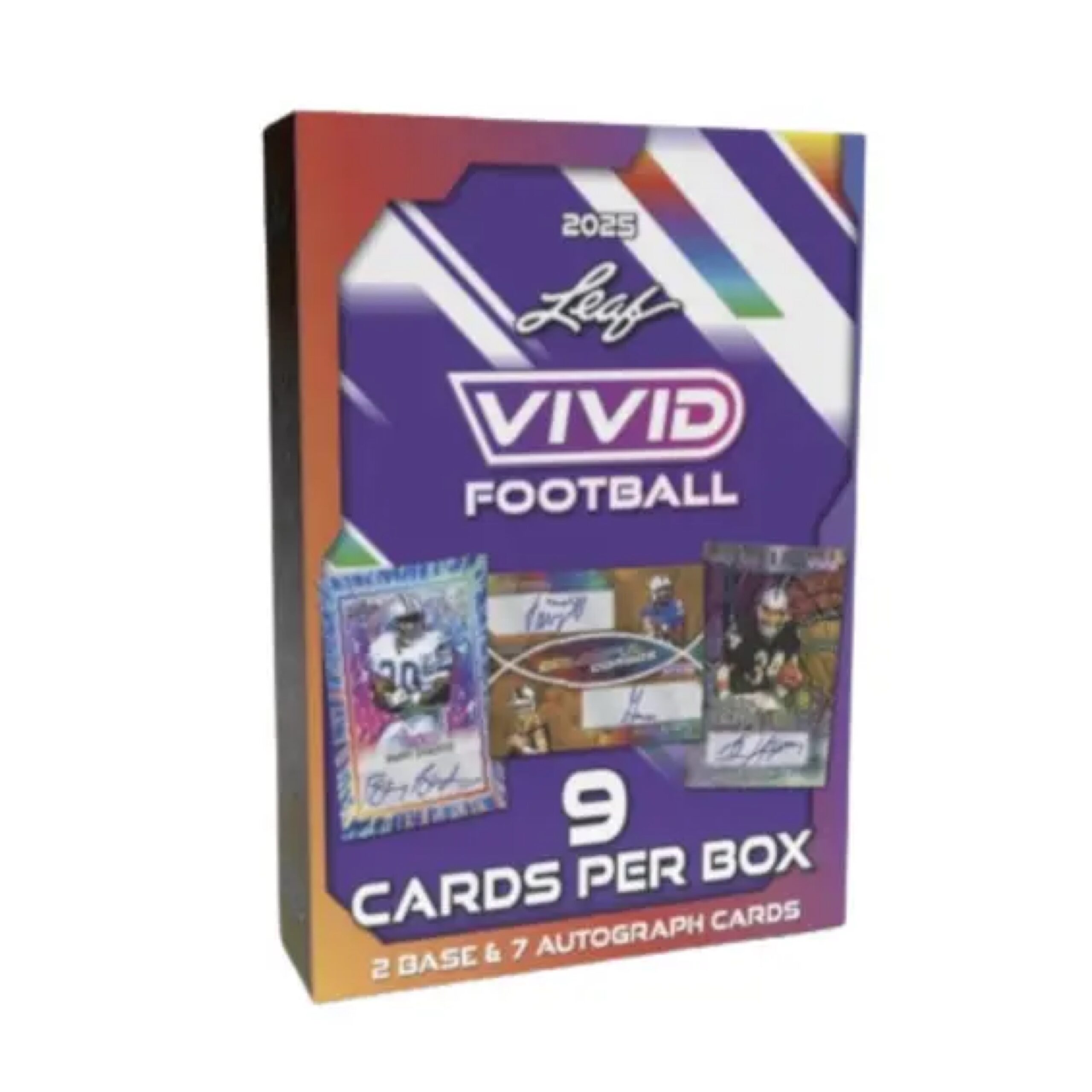 2025 Leaf Vivid Football Hobby Box