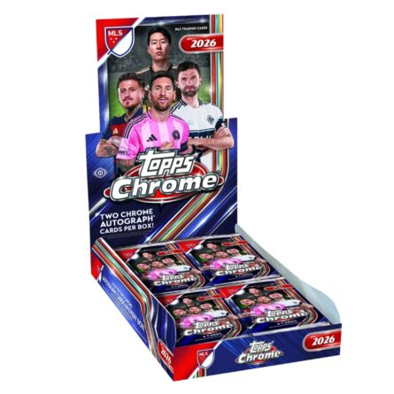 2026 MLS Topps Chrome Soccer Hobby Box
