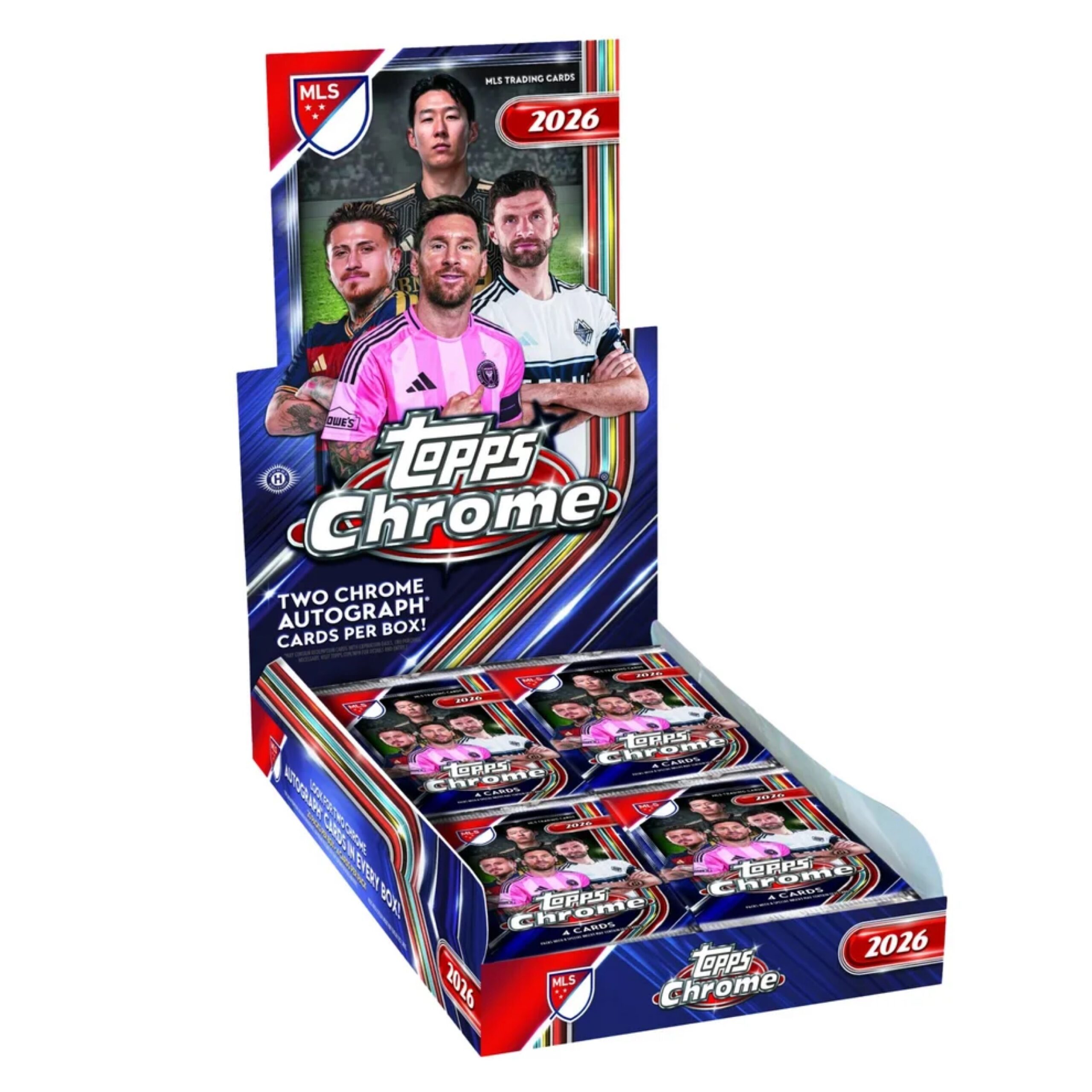 2026 MLS Topps Chrome Soccer Hobby Box