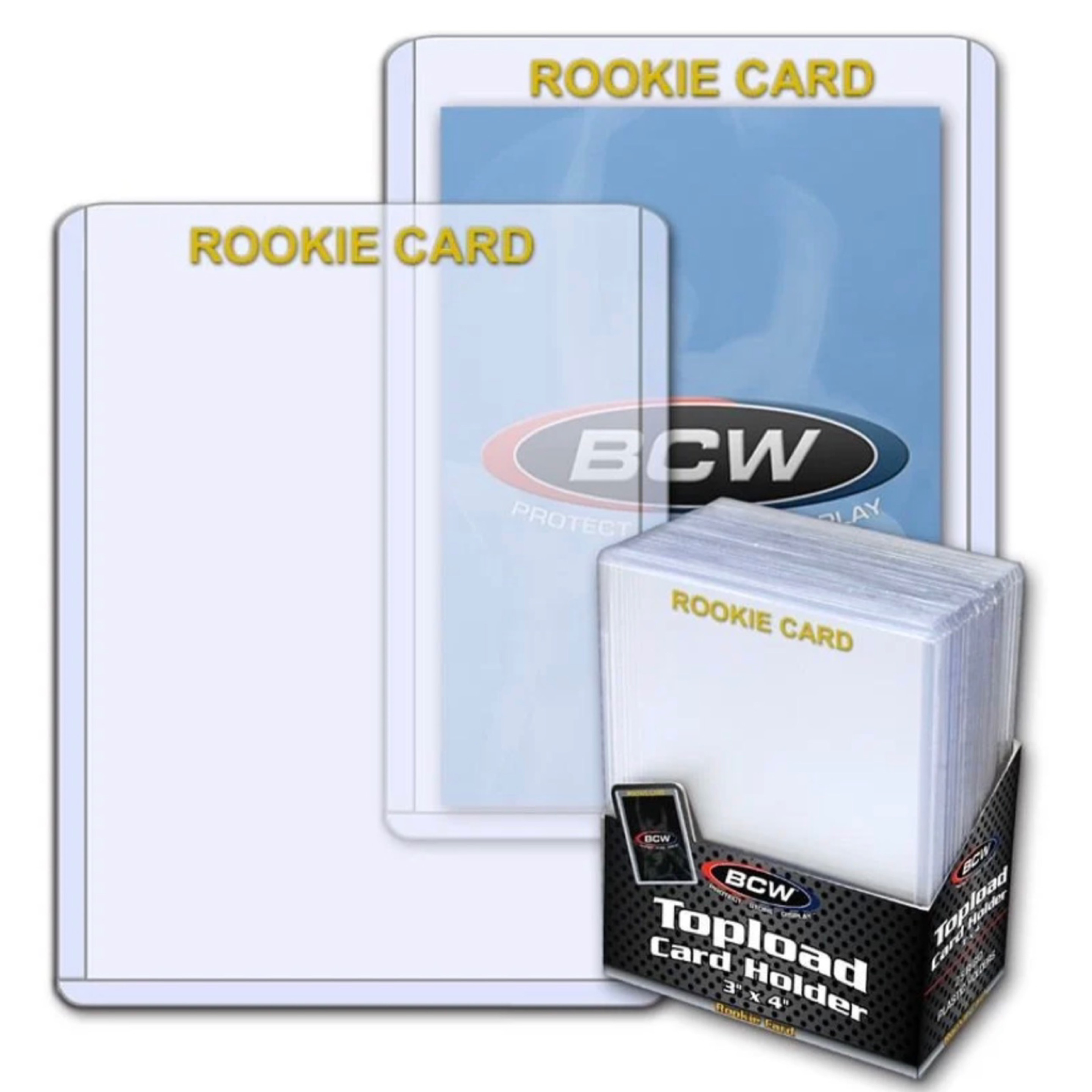 BCW Rookie Top Loader (Gold)
