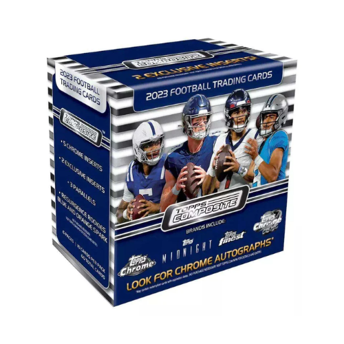 2023 Topps Chrome NFL Composite Football Mega Box