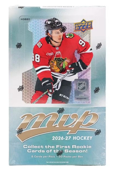 2026-27 NHL MVP Hockey Hobby Box