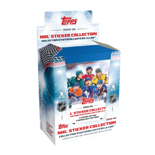 2025-26 Topps NHL Hockey Sticker Box