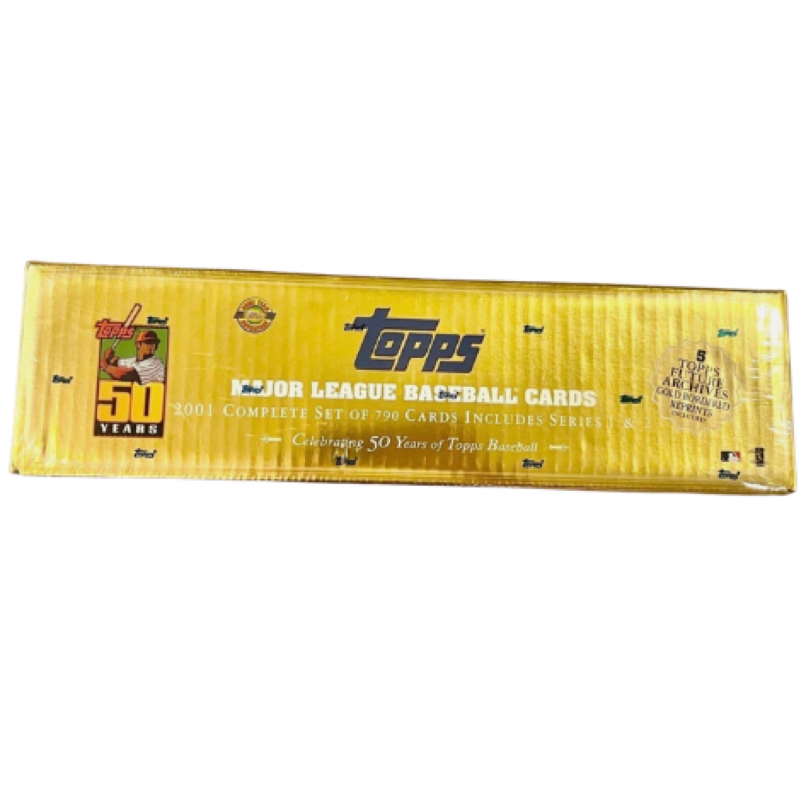 2001 Topps MLB Complete Set Gold